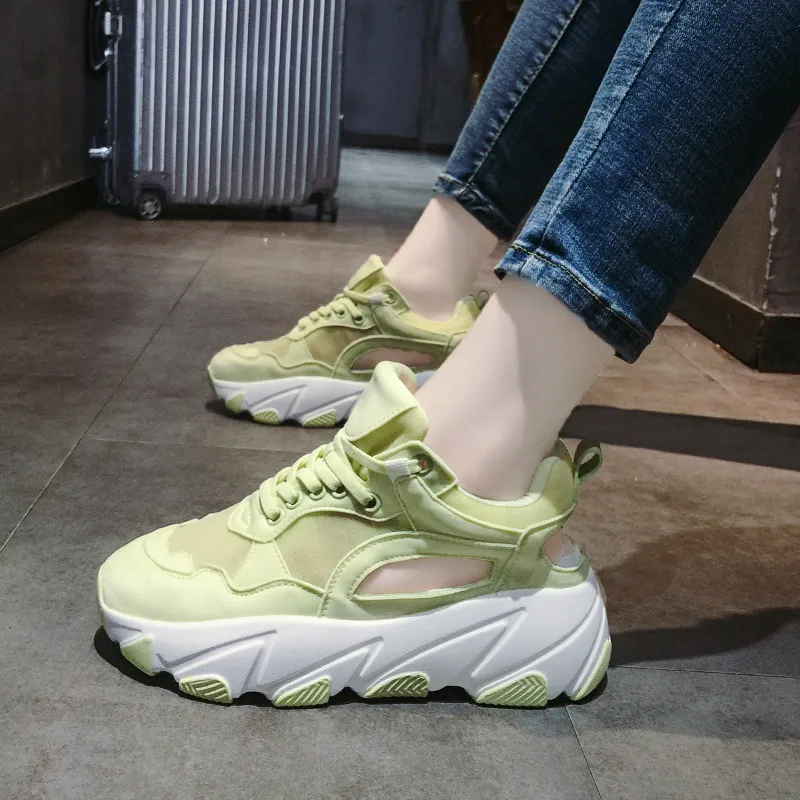 

New Women's outdoor sandal Platform Sneakers Women Muffin Fish Mouth Thick Bottom Beach Shoes Outdoor Sports Sandals