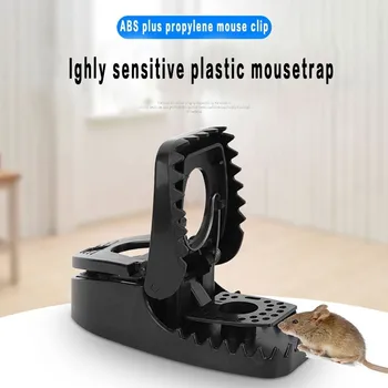 

1Pcs Plastic Rat Catching Mouse Trap Mousetrap Bite Formula Rodent Catcher Pest Control Home Garden Reusable Mice Traps