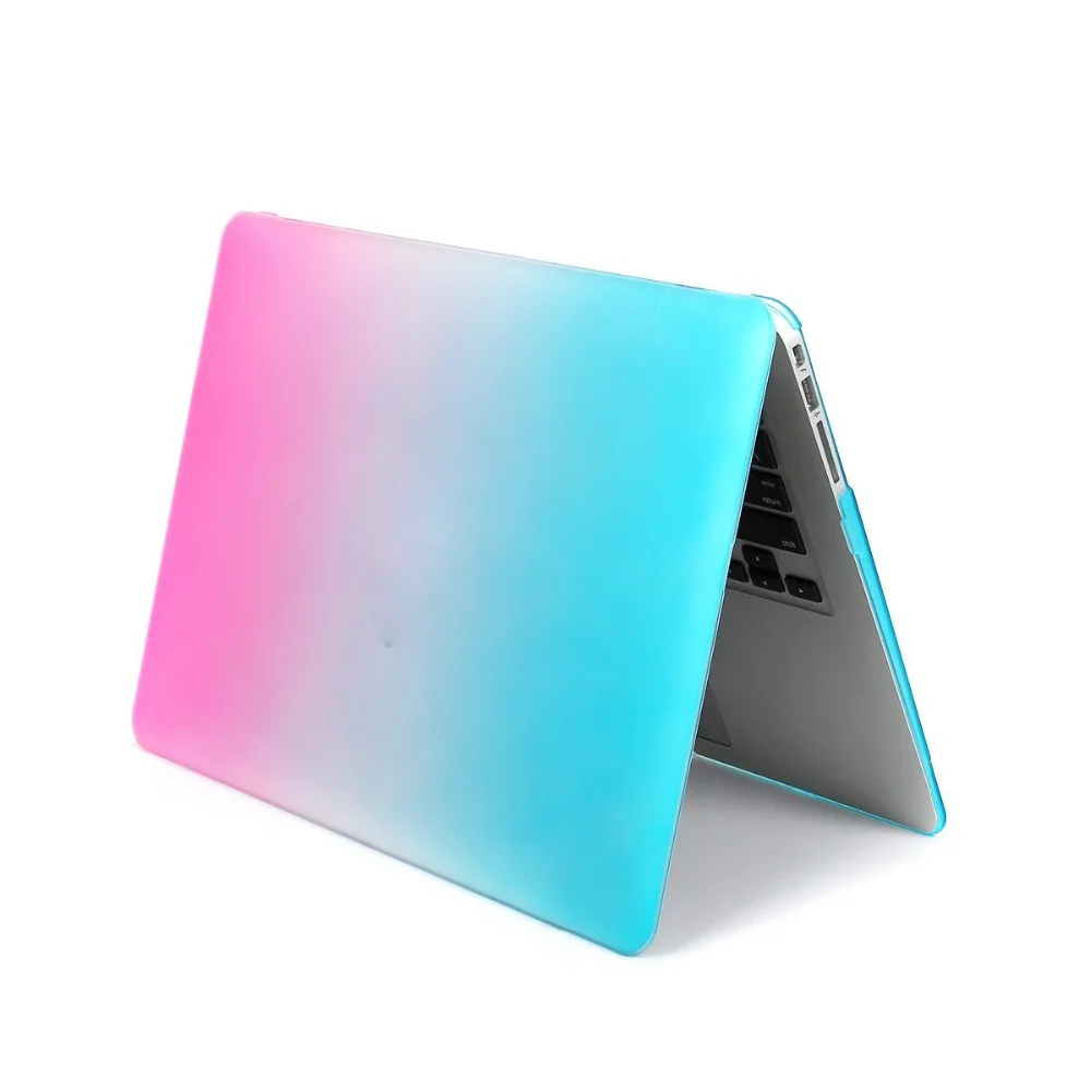 Аксессуары для компьютера чехол ноутбука цветной Радужный защитный mac &amp book macbook