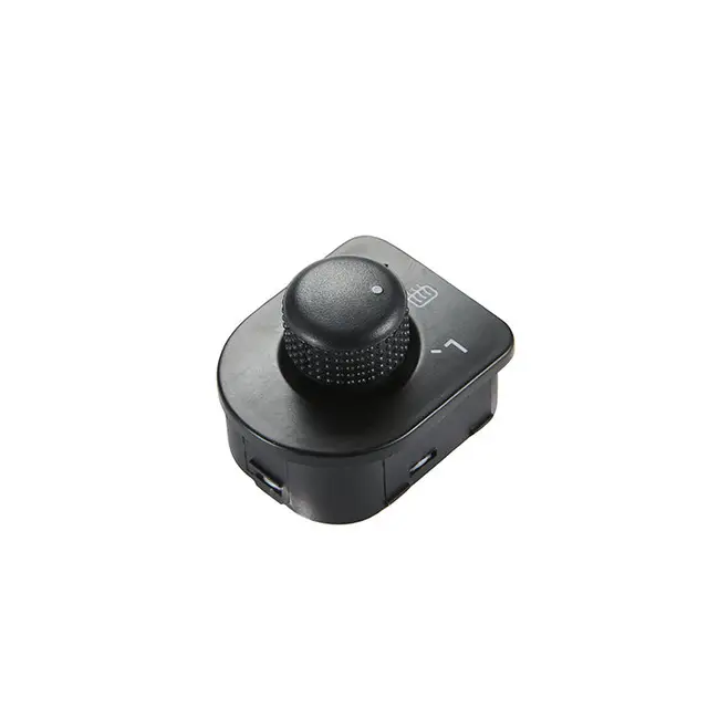 JIUWAN Car Side Mirror Control Switch Rearview Adjustment Heating Button Knob for VW Passat Bora Golf 4 Jetta MK4 Sagitar Touran