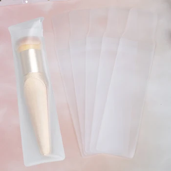 

5pcs Makeup Cosmetic Beauty Brush Protector Pen Guards Make up Brushes Sheath Makeup Tools New