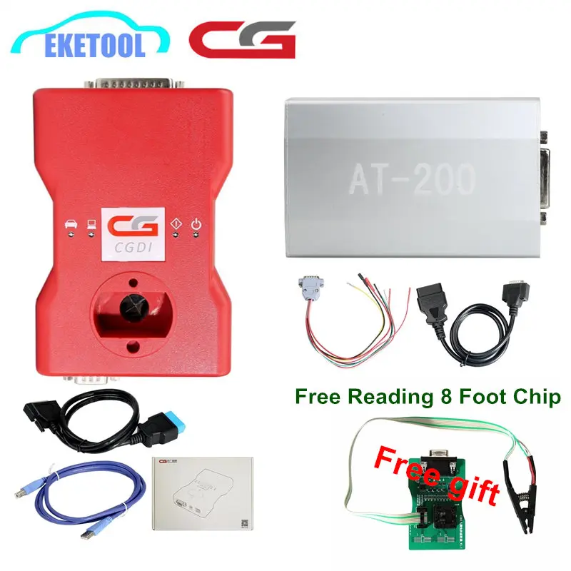 

CGDI PROG For BMW MSV80 FEM/EDC Function Original Update Online CGDI For BMW Prog Reading 8 Foot Chip With AT200 ECU R/W Program
