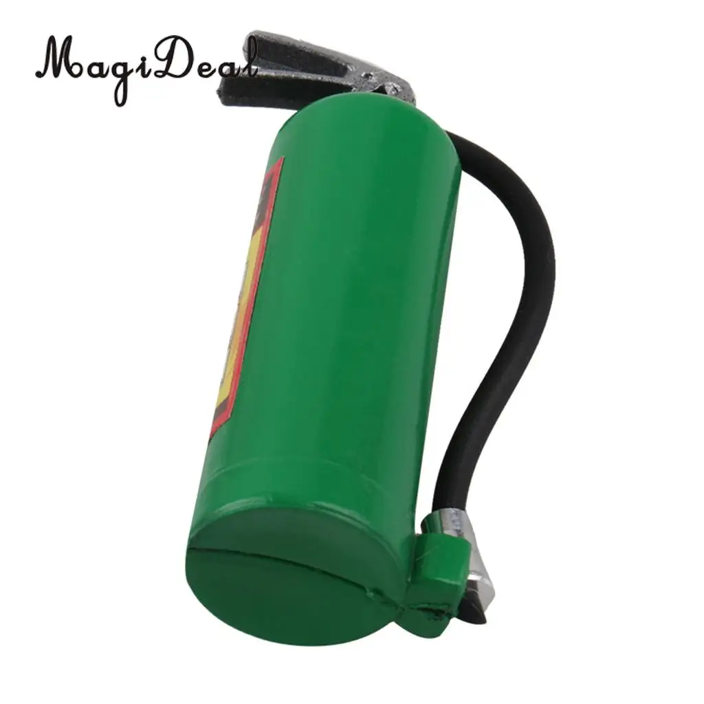 1:10 Simulated Fire Extinguisher with Sticker for RC Car Truck Parts