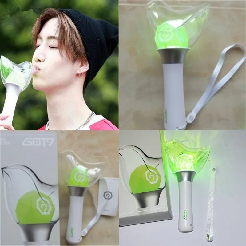 Светодиодная лампа держатель KPOP GOT7 светильник в стиле фонарик хип хоп