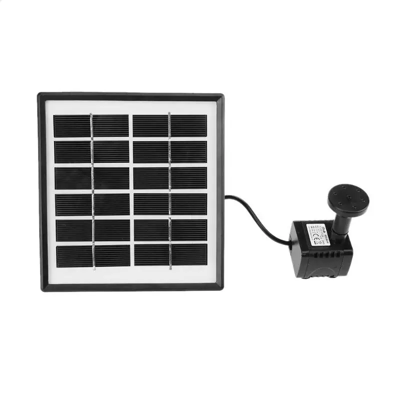

Mini Brushless DC Water Pump Submersible Motor Panel Garden Solar Fountain