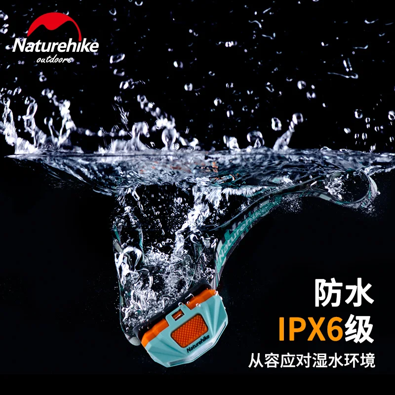 Налобный фонарь Naturehike с литиевым аккумулятором и usb зарядкой водонепроницаемый
