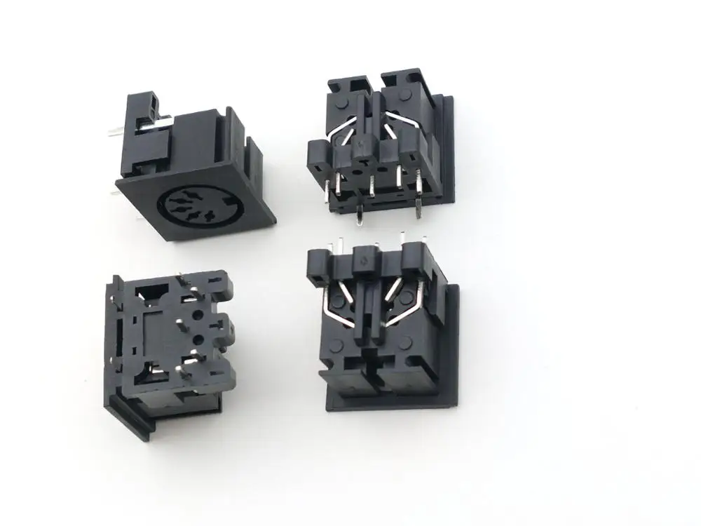 6 шт. 5 Pin DIN PCB розетки аудио адаптер разъем|connector adapter|connector pcbconnector din |