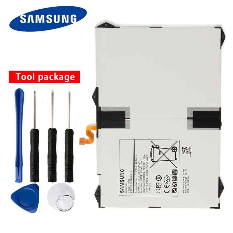 

Original Samsung High Quality EB-T825ABE Battery For Samsung SM-T825C T825C Tab S3 9.7 6000mAh