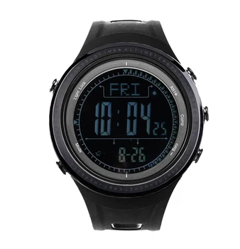 

SUNROAD Men's Digital Outdoor Sports Watch-5ATM Waterproof Altimeter Compass Stopwatch Barometer Pedometer Swimming Wristwatches
