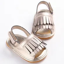 Newborn Baby Girls Shoes Soft Sole PU Leather Baby First Walkers Fashion Fringe Baby Moccasins Crib Shoes For Toddler Girls