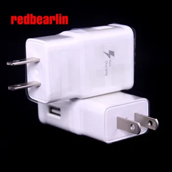 

200pcs/lot US Fast Charger 5V 2A 9V 1.67A USB Wall Charger Power adapter For Samsung Galaxy Note 4 S6 G9250 G9200 For iPhone 5