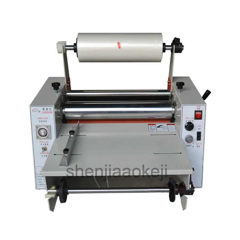Paper laminating machine DC 380 hot laminator 365mm laminating machine