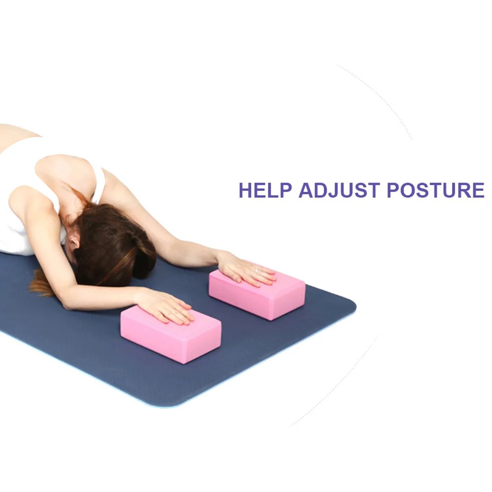 

EVA Yoga Block Colorful Foam Block Brick Exercise Fitness Tool Exercise Workout Stretching Aid Body Shaping Health Training