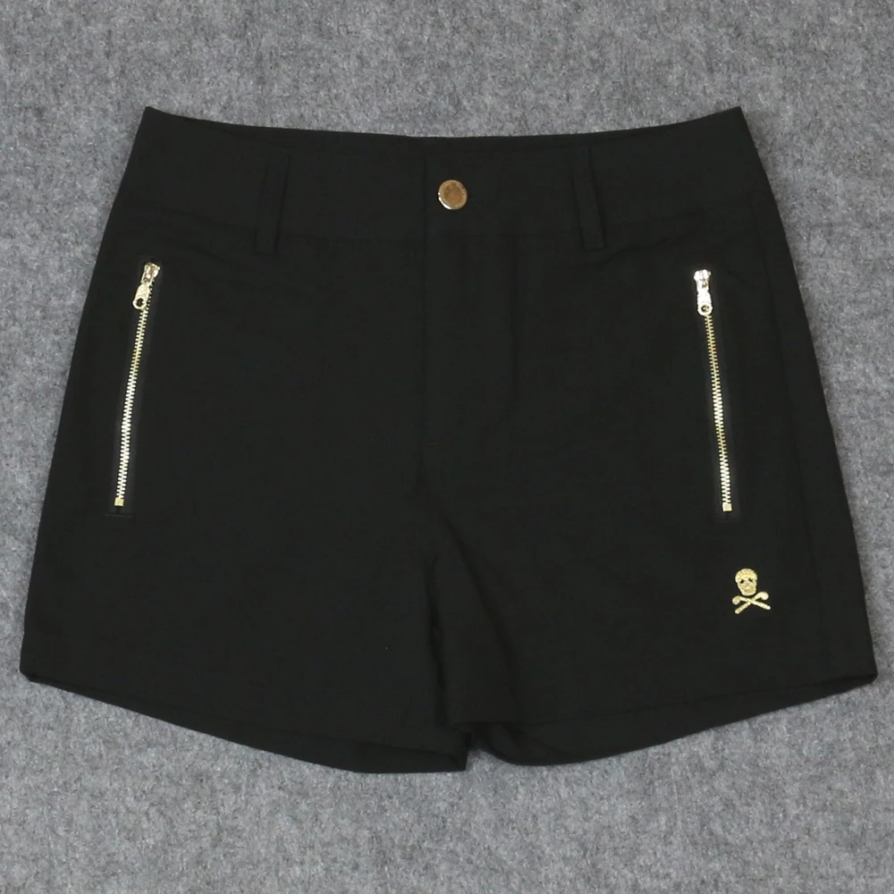 Женские шорты для гольфа с черепом Mark Lona, спортивная одежда, быстросохнущая Женская юбка, шорты для гольфа на молнии для женщин