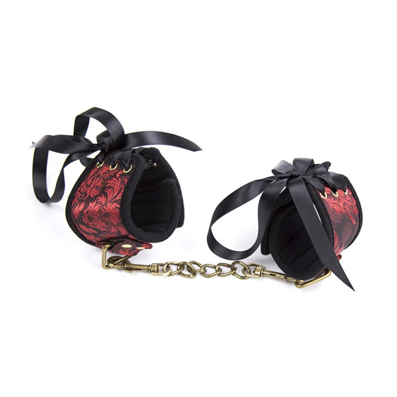 BDSM font b Sex b font font b Toys b font Handcuffs Bondage Footcuffs for Women