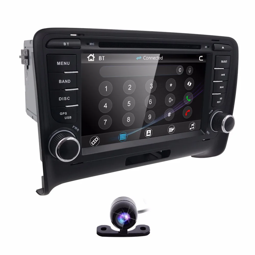 Perfect Car Multimedia For Audi TT MK2 2006 2007 2008 2009 2010 2011 2012 2013 2014 7" Navigation Stereo GPS Car DVD Player Radio 1080P 5