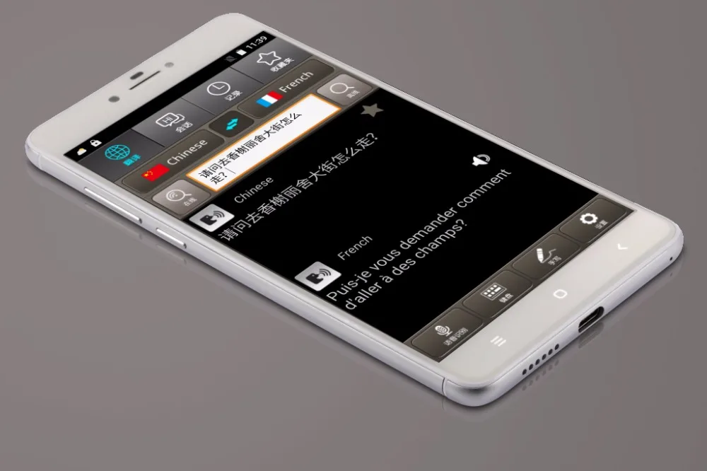 V100 синхронный переводчик телефонные звонки перевод голосовой переводчик сотовый телефон звонок умный переводчик