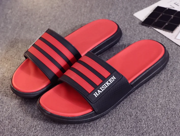 Men's Summer Outdoor Non-slip Slippers Fashion Leisure Slides New Arrival Drop Shipping Beach Slippers Flip Flops