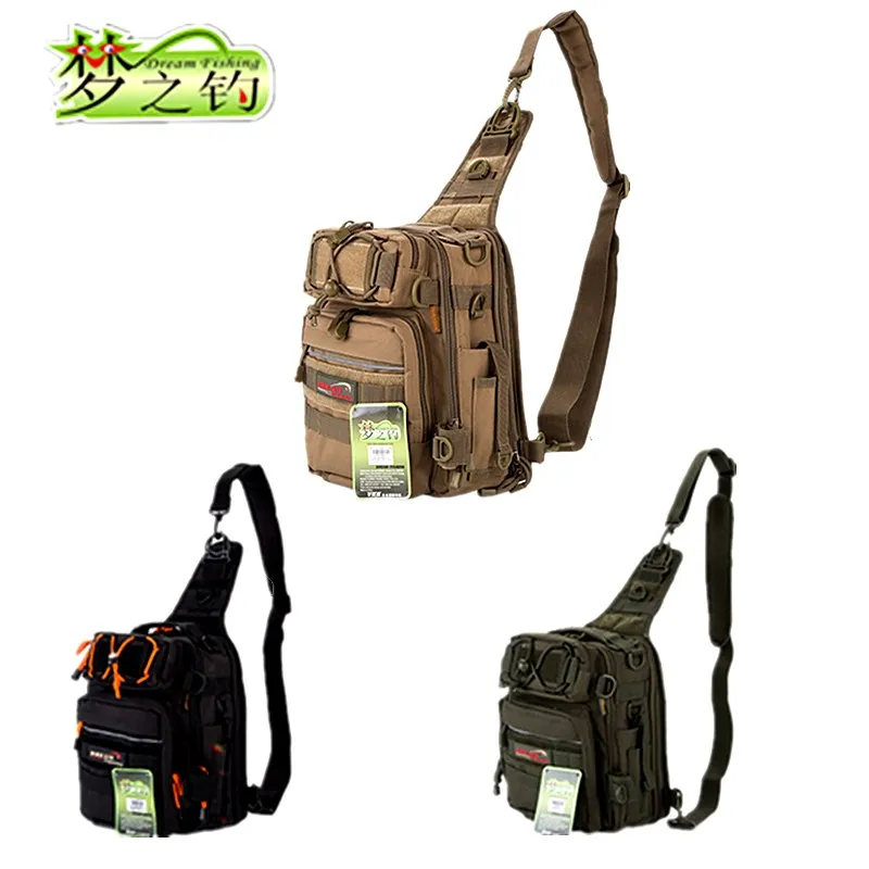 Dream Fishing M26 14*24*29 см 1200D нейлоновые многоцелевые рыболовные сумки съемный ремешок