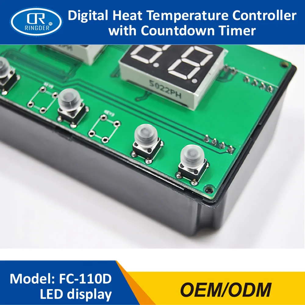 FC-110D 5 SAUNA ROOM TEMPERATURE CONTROLLER