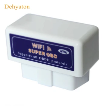 

Dehyaton Super MINI V1.5 Hardware PIC18F25K80 White ELM327 WIFI Supports All OBD2 Protocols ELM 327 WI-FI For Android iOS/PC