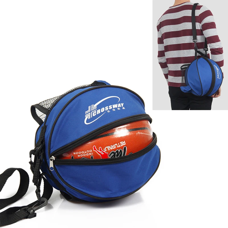 Portable Basketball Backpack Water Bottle Ball Pack Soccer Sports Bags Kids Students Football Volleyball Waterproof Oxford Bag3