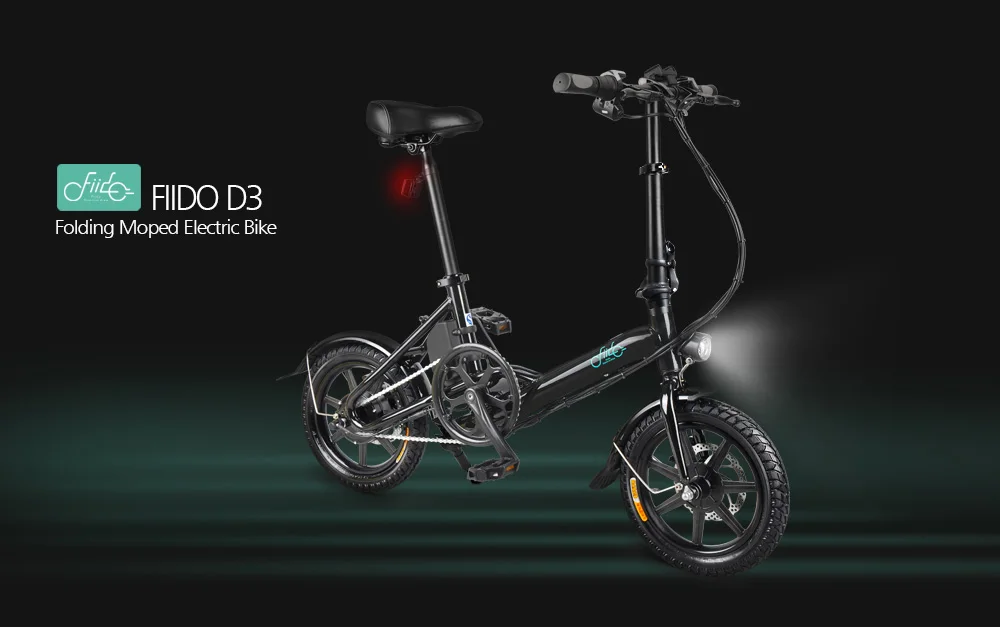 FIIDO-D3-Folding-Electric-Moped-Bike-1