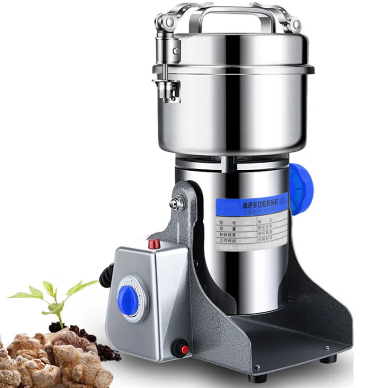 YTK 600g Multifunction Pulverizer Machine Automatic Mill Herb Grinder
