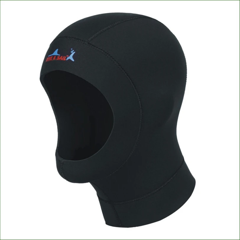 DC01H 1 мм или 3 мм Неопреновая шляпа для дайвинга профессиональная uniex шапочка для плавания зимние морозостойкие Гидрокостюмы головной убор Дайвинг шлем