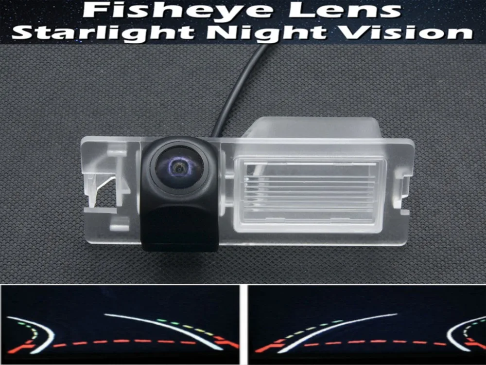 

HD 1080P Fisheye Lens Trajectory Tracks Car Parking Rear view Camera for Fiat Bravo 2011 2012 2013 Car Camera