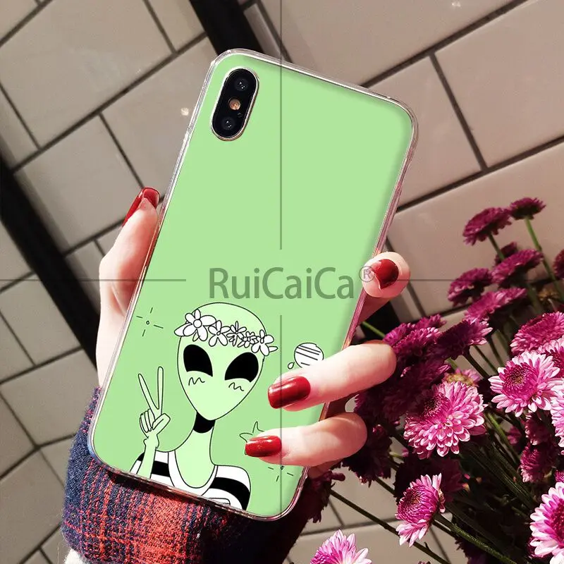 Stylish cartoon alien