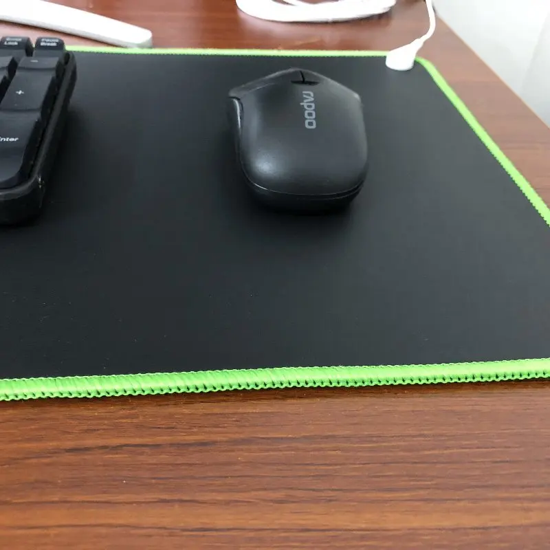 Earthing Desk Mat EMF protection for health 68*26cm with mouse wrist pad grounding cord green