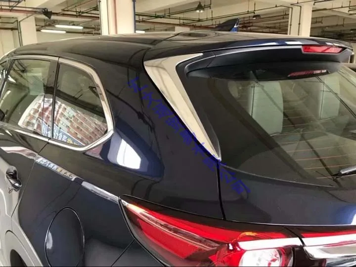 Для Mazda CX-9 CX9 декоративные аксессуары ABS Хромированная Боковая дверь заднего вида оконный спойлер накладка
