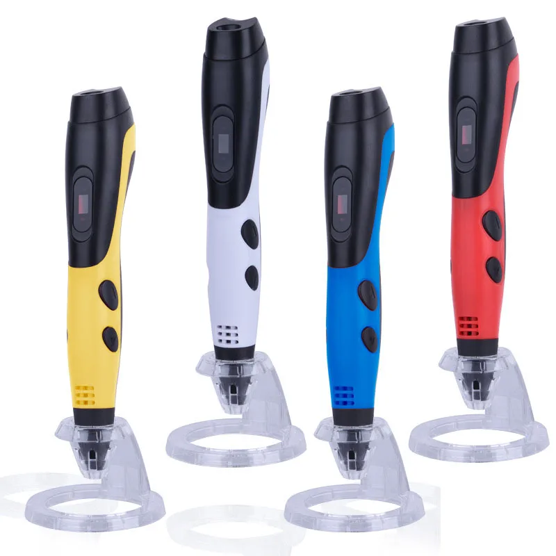 

2017 Newest 3D Printer Pen Stereoscopic For Crafting Drawing Modeling Printing 4 Colors for kid