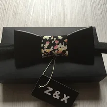 Креативный модный стиль Мужской деревянный галстук для смокинга Коктейльные Вечерние магнитные Свадебные галстук-бабочка