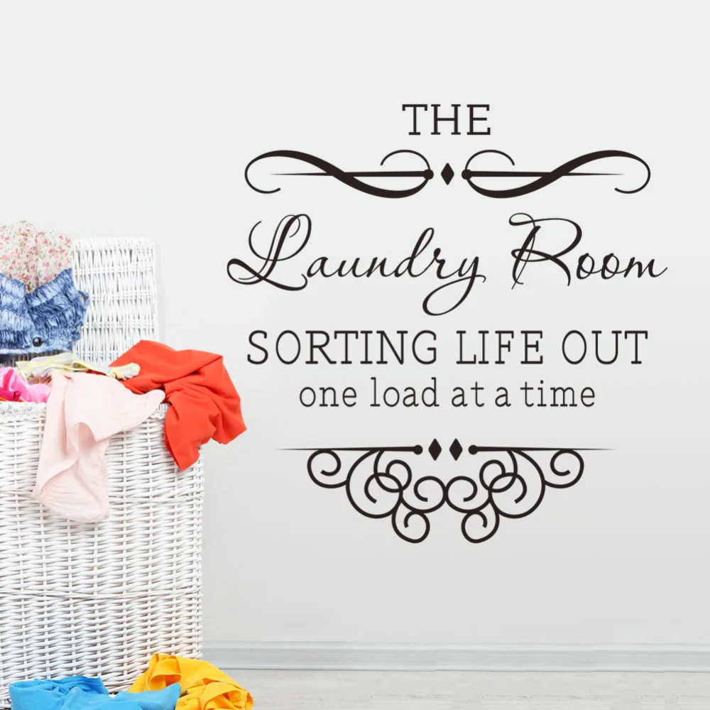 Laundry Room Wall Sayings Mesmerizing Wall Sticker Quotes Bathroom Laundry Room Decoration Home Decor Decorating Design Laundry Room Wall Sayings Stunning Wall Sticker Quotes Bathroom Laundry Room Decoration Home Decor Design Decoration