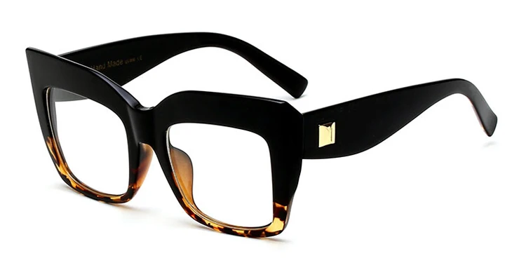 DRESSUUP, новинка, леопардовые солнцезащитные очки для женщин, фирменный дизайн, винтажные мужские очки с большой оправой, Oculos De Sol Feminino Gafas Mujer - Цвет линз: C10