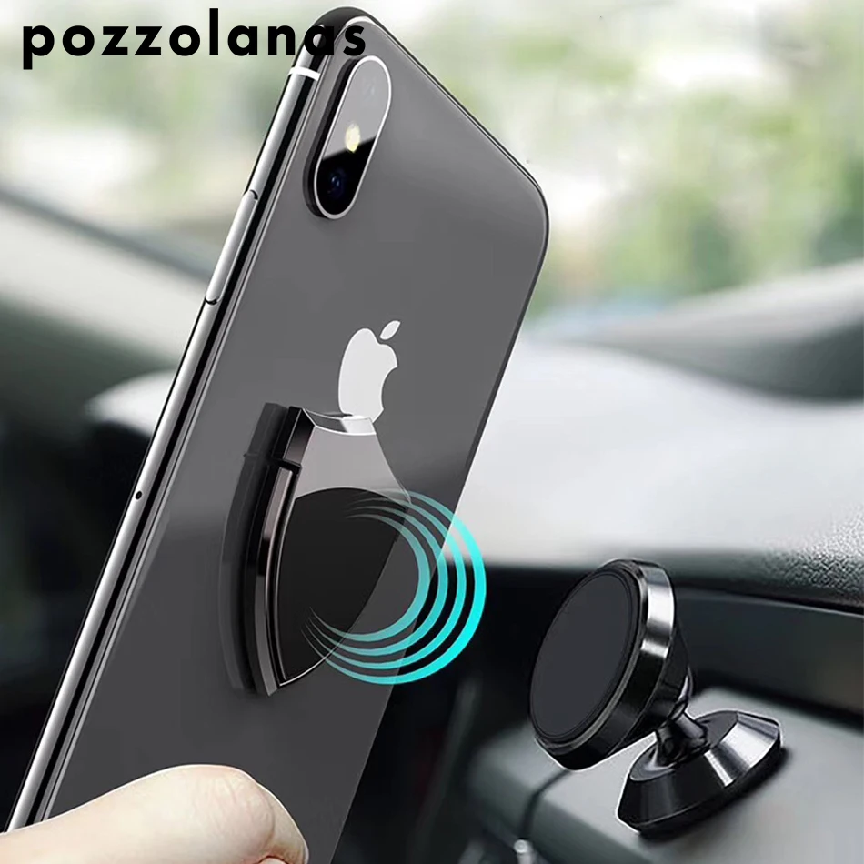 Pozzolanas Metal Finger Ring Holder For iPhone XS 8 Samsung Phone Ring Mobile Phone Holder Stand For Magnetic Car Phone Holder Pozzolanas Metal Finger Ring Holder For iPhone XS 8 Samsung Phone Ring Mobile Phone Holder Stand For Magnetic Car Phone Holder