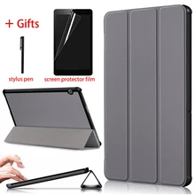 Тонкий чехол из искусственной кожи для huawei MediaPad T5 10 AGS2-W09/L09/L03/W19 10," Подставка для планшета чехол для huawei MediaPad T5 чехол