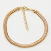 New Snake Chain Gold Anklet Bracelet Simple Delicate Foot Chain Female Summer Beach Anklets For Women Foot Jewelry Wholesale ► Photo 3/4