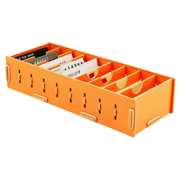 

Household Multi-Function Storage Box Jewelry Container Makeup Organizer Case Storage Box 9 Grids Storage Box