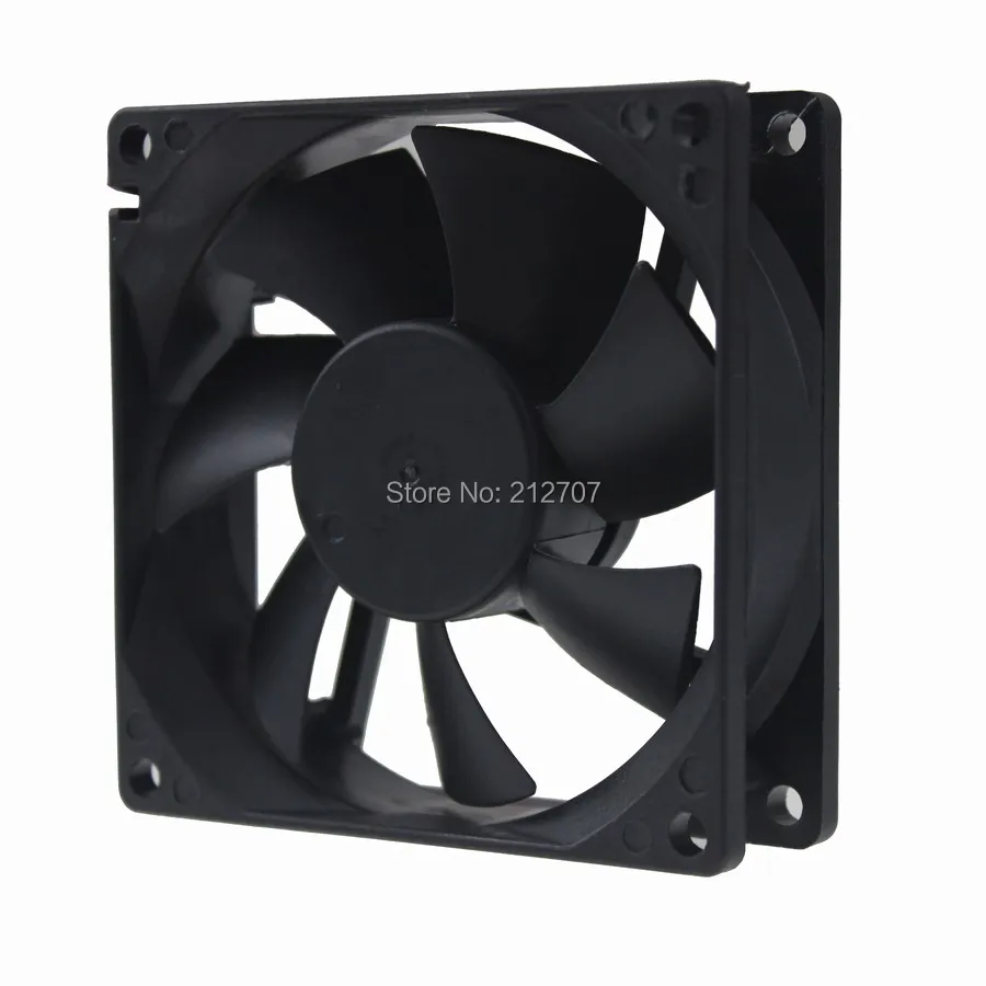 30x Black Computer PC Case Cooling Fan Durable Screw For Fans 60mm 80mm 120mm SG