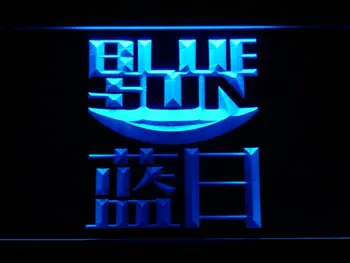 

g231 Firefly Serenity Blue Sun LED Neon Sign with On/Off Switch 20+ Colors 5 Sizes to choose
