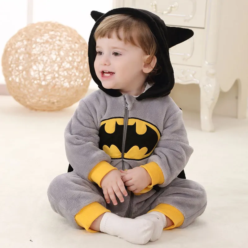 

Baby Rompers Winter Boy Girl Pajamas New Born Baby Clothes Kigurumi Kids Onesie Animal Pajamas Panda Jumpsuit ropa bebe Costumes