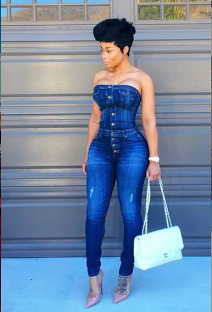 2016 Hot Sale New Women Summer Celebrity Denis font b Jumpsuit b font Sexy Off shoulder
