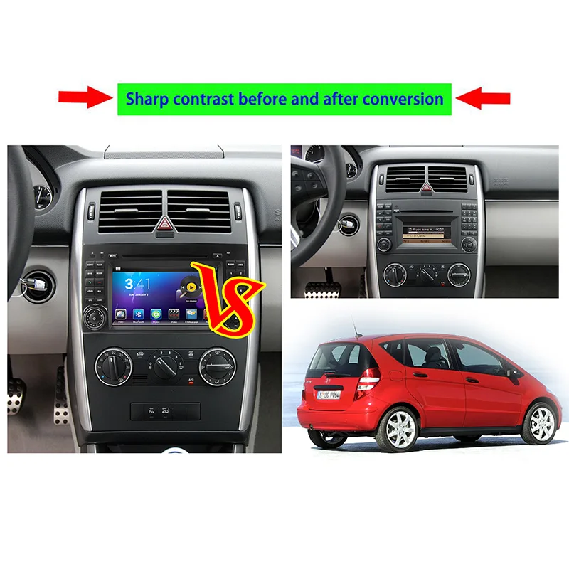 Flash Deal Liislee For Benz A-class/B-class/Viano/Vito/Sprinter Android Car Bluetooth Stereo GPS Navigation player Multi-Touch Screen 3