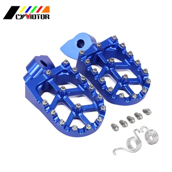 

Motorcycle CNC Foot Pegs Footpeg Rests Pedals For YAMAH YZ250F YZ426F YZ450F YZ125X YZ250X WR250F WR400F WR426F WR450F YZ 85 125