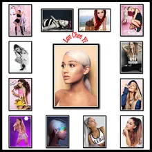 Поп-музыка рок певица Ариана Гранде с покрытием бумажные плакаты декоративный настенный плакат украшение дома 42*30 см