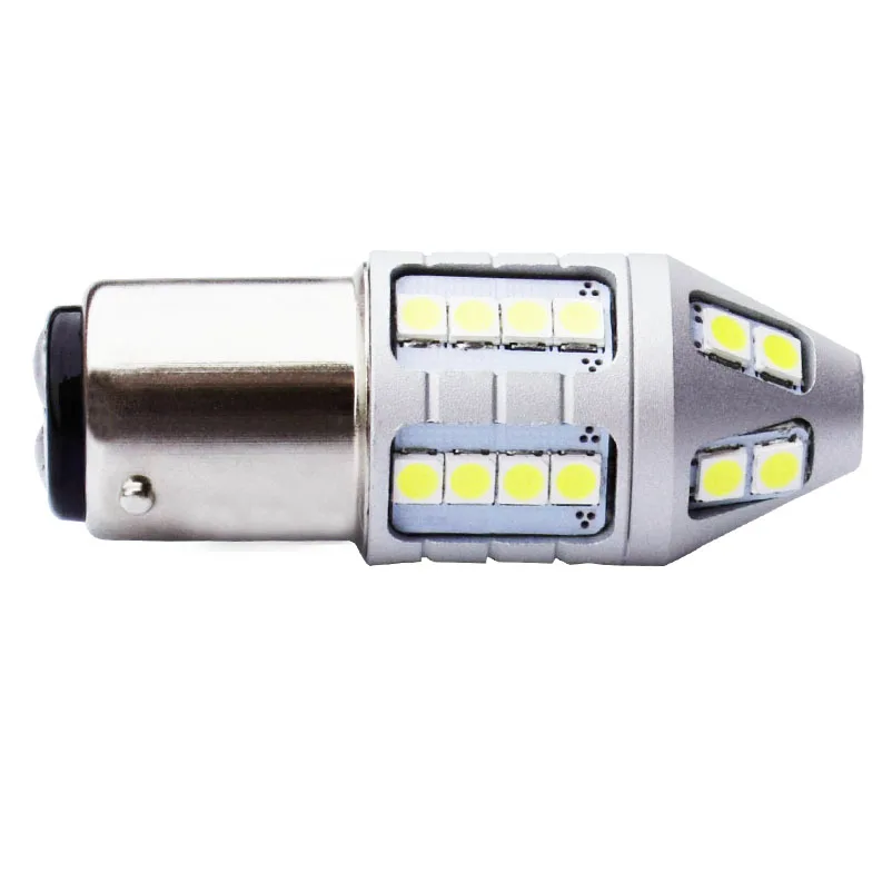 1157 BAY15D P21/5 Вт супер яркий 30 SMD 3030 светодиодный автомобиль хвост светодиодный лампы 21/5 Вт тормозной светильник s Авто Противотуманные огни дневного светильник