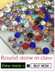 Round stone in claw
